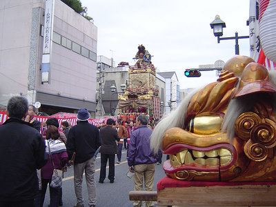 栃木県栃木市 とちぎ秋祭り 山車 獅子
